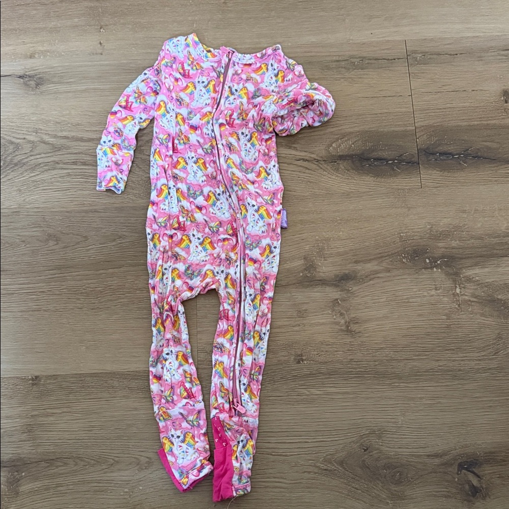 Lisa Frank Pink Unicorn Kids One Piece
